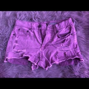 Aeropostale High-waist Jean Shorts